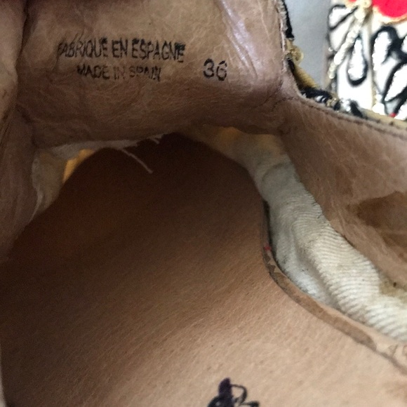 NWOB Sz 6 LAST ONE! Free People Brocade slip on - Picture 4 of 8